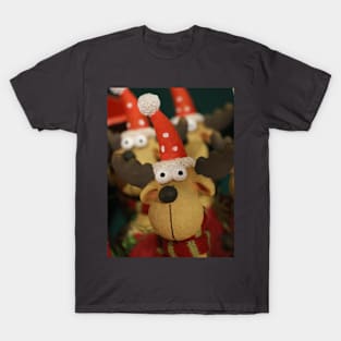 funny animal Christmas T-Shirt